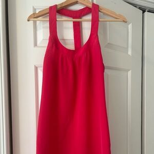Pink Silk Dress